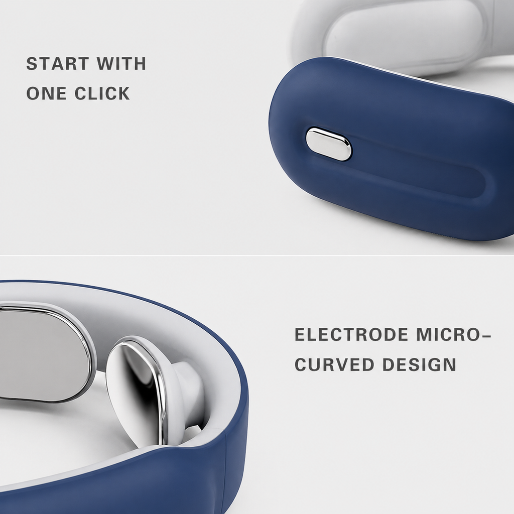 ALEEVIA Intelligent Neck Massager — EMS + Heat Relief